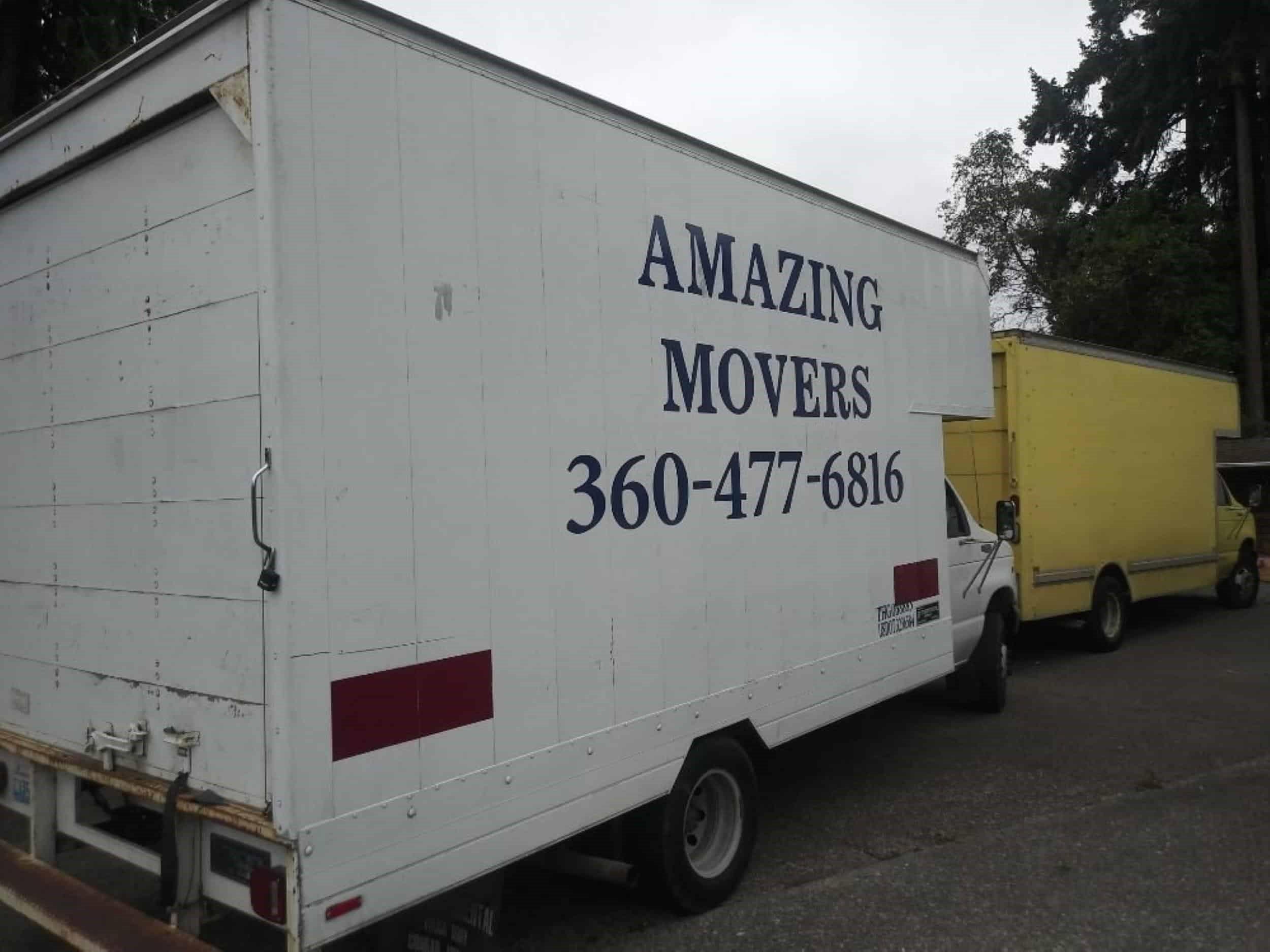 Experienced packing movers performing diligent work in Sequim, WA Sequim, WA packing movers demonstrating how to pack glasses for house move